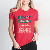 Dance Like Frosty, Shine Like Rudolf, Give Like Santa, Love Like Jesus T-shirt