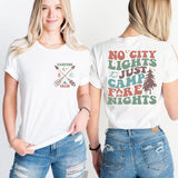 No City Lights Just Camp Fire Nights Shirt, Camp School Shirt, Camping Club Tee