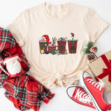 Christmas Teacher Shirt, Xmas School Tee, Holly Jolly Teacher Shirt