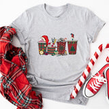 Christmas Teacher Shirt, Xmas School Tee, Holly Jolly Teacher Shirt