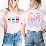 Oh For Peeps Sake Shirt, Happy Easter Bunny Shirt