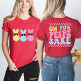 Oh For Peeps Sake Shirt, Happy Easter Bunny Shirt