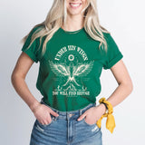 Under His Wings You Will Find Refuge Shirt, Bible Verse Shirt
