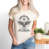 Under His Wings You Will Find Refuge Shirt, Bible Verse Shirt