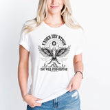 Under His Wings You Will Find Refuge Shirt, Bible Verse Shirt