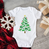 Christmas Tree Shirt, Dinosaur Shirt, T Rex Christmas Shirt, Christmas Baby Tee