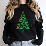 Christmas Tree Shirt, Dinosaur Shirt, T Rex Christmas Shirt, Christmas Baby Tee