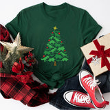 Christmas Tree Shirt, Dinosaur Shirt, T Rex Christmas Shirt, Christmas Baby Tee