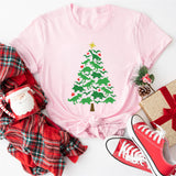 Christmas Tree Shirt, Dinosaur Shirt, T Rex Christmas Shirt, Christmas Baby Tee