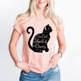 One Cat Short of Crazy Shirt, Crazy Cat Shirt, Cat Lover Tee