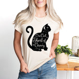 One Cat Short of Crazy Shirt, Crazy Cat Shirt, Cat Lover Tee