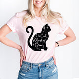 One Cat Short of Crazy Shirt, Crazy Cat Shirt, Cat Lover Tee