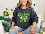 Teacher St. Patrick Coquette Shirt, Lucky Teacher Shirt, Shamrock Shirt