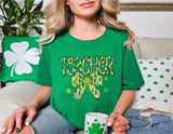 Teacher St. Patrick Coquette Shirt, Lucky Teacher Shirt, Shamrock Shirt