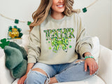 Teacher St. Patrick Coquette Shirt, Lucky Teacher Shirt, Shamrock Shirt