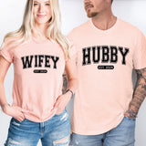 Wifey and Hubby Shirts,Wedding Shirts, Mr and Mrs Shirt