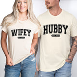 Wifey and Hubby Shirts,Wedding Shirts, Mr and Mrs Shirt