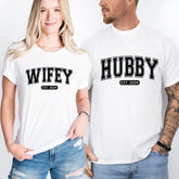 Wifey and Hubby Shirts,Wedding Shirts, Mr and Mrs Shirt