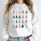 Christmas Trees Shirt, Merry Christmas Shirt, Pine Trees Shirt