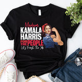 Madam Kamala Harris Shirt, Kamala Harris Let's Finish The Job Shirt