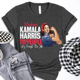 Madam Kamala Harris Shirt, Kamala Harris Let's Finish The Job Shirt