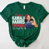 Madam Kamala Harris Shirt, Kamala Harris Let's Finish The Job Shirt