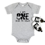 Dinosaur Birthday T-Shirt, Kids Birthday Shirt, T-Rex Birthday Tee, Dino First Birthday Tee