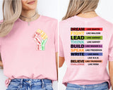 Black Lives Matter Fist Shirt, Black History Month Shirt, Black Lives Matter Tee