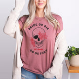 Bride or Die Shirt, Rock Bridal Party Shirt