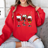 Christmas Wine Lovers Shirt, Christmas Spirits Shirt, Christmas Wine Party Shirt