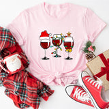Christmas Wine Lovers Shirt, Christmas Spirits Shirt, Christmas Wine Party Shirt
