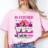 In October We Wear Pink Shirt, Teeth Pink Month T-Shirt