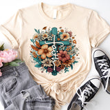 Faith T-Shirt, Faith Cross Shirt, Christian Gift, Jesus Shirt