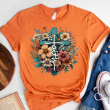 Faith T-Shirt, Faith Cross Shirt, Christian Gift, Jesus Shirt