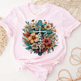 Faith T-Shirt, Faith Cross Shirt, Christian Gift, Jesus Shirt