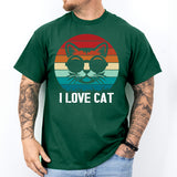 I Love Cat Shirt, Cat Dad Shirt, Cat Mom Life Shirt
