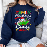 Custom Family Christmas Cruise 2024 Shirt, Merry Cruisemas Shirt