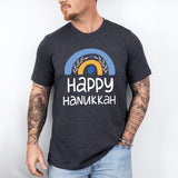 Happy Hanukkah Shirt, Love and Light Hanukkah Shirt, Menorah Shirt, Holiday Shirt