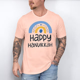 Happy Hanukkah Shirt, Love and Light Hanukkah Shirt, Menorah Shirt, Holiday Shirt
