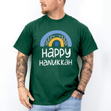 Happy Hanukkah Shirt, Love and Light Hanukkah Shirt, Menorah Shirt, Holiday Shirt