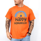 Happy Hanukkah Shirt, Love and Light Hanukkah Shirt, Menorah Shirt, Holiday Shirt