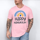Happy Hanukkah Shirt, Love and Light Hanukkah Shirt, Menorah Shirt, Holiday Shirt