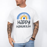 Happy Hanukkah Shirt, Love and Light Hanukkah Shirt, Menorah Shirt, Holiday Shirt
