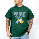 Our First Father's Day Together T-Shirt, Dad and Son Shirts, Daddy and Baby Tees