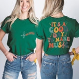 It's A Good Day To Make Music T-Shirt, Custom Music Teacher Shirt, Teachers Day Tee