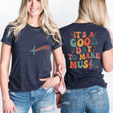 It's A Good Day To Make Music T-Shirt, Custom Music Teacher Shirt, Teachers Day Tee