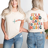 It's A Good Day To Make Music T-Shirt, Custom Music Teacher Shirt, Teachers Day Tee