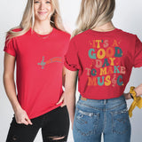 It's A Good Day To Make Music T-Shirt, Custom Music Teacher Shirt, Teachers Day Tee