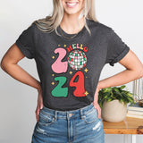 Hello 2024 T-shirt, Happy New Year T-Shirt, Christmas Sweatshirt