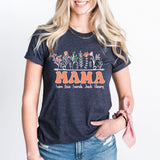 Personalized Mom Shirt, Custom Mom Shirt, Kids Names Mom Shirt, Shirt For Mom